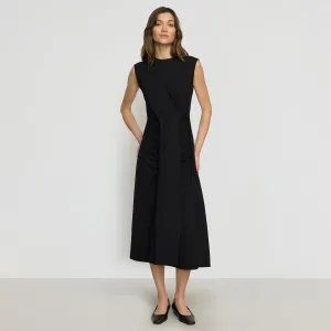 Agnes Twist-Drape Jersey Dress