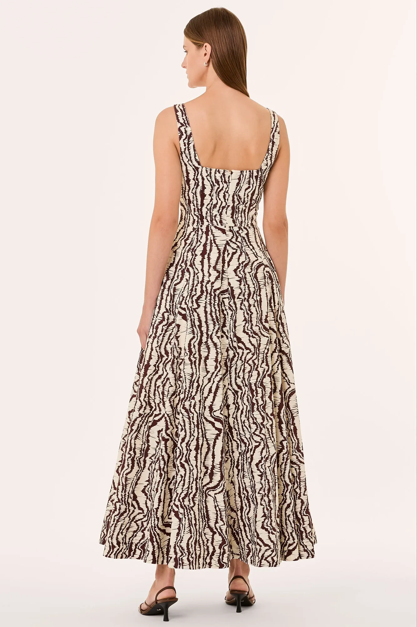 ANYA DRESS - ABSTRACT ANIMAL