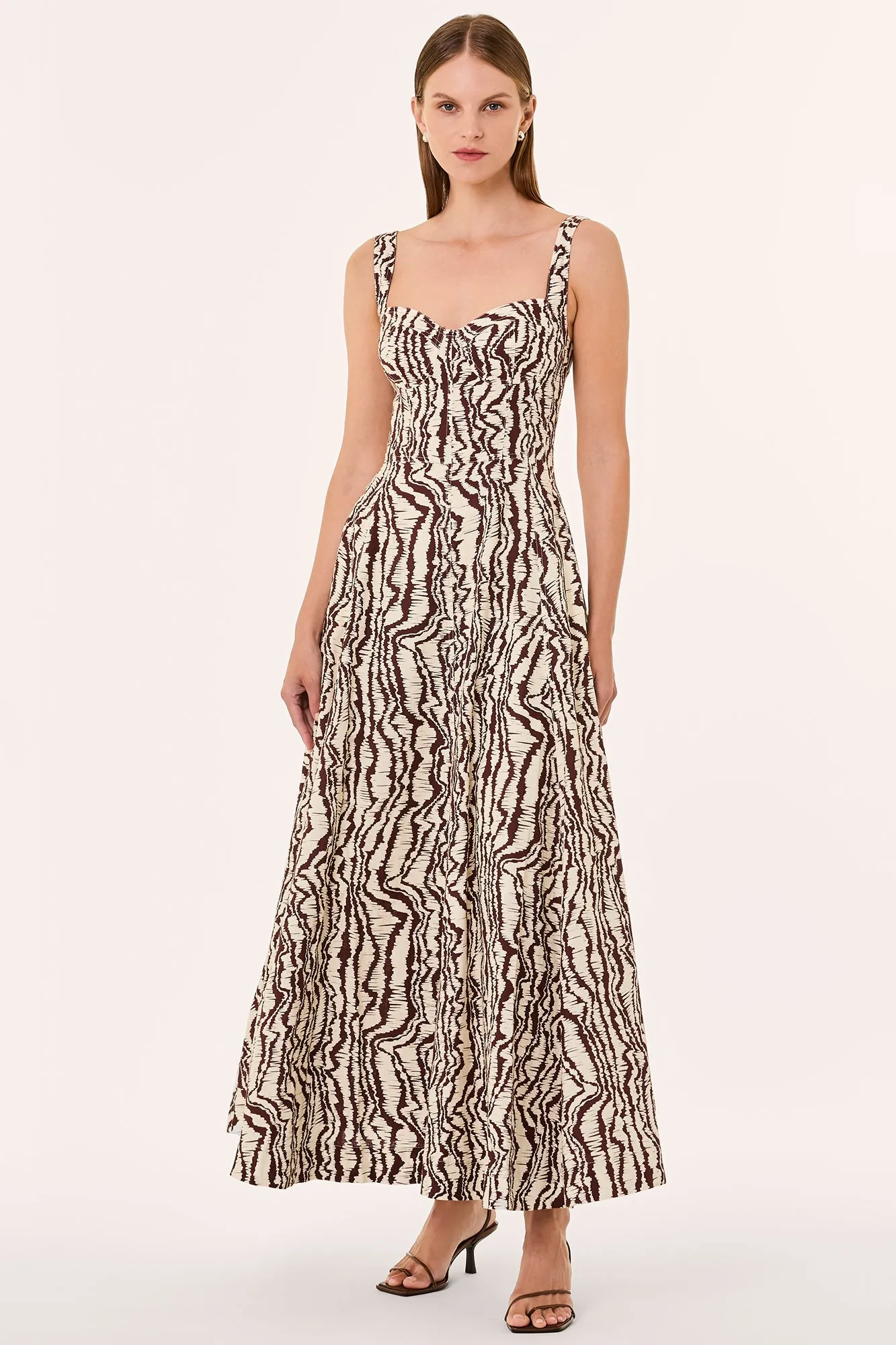 ANYA DRESS - ABSTRACT ANIMAL