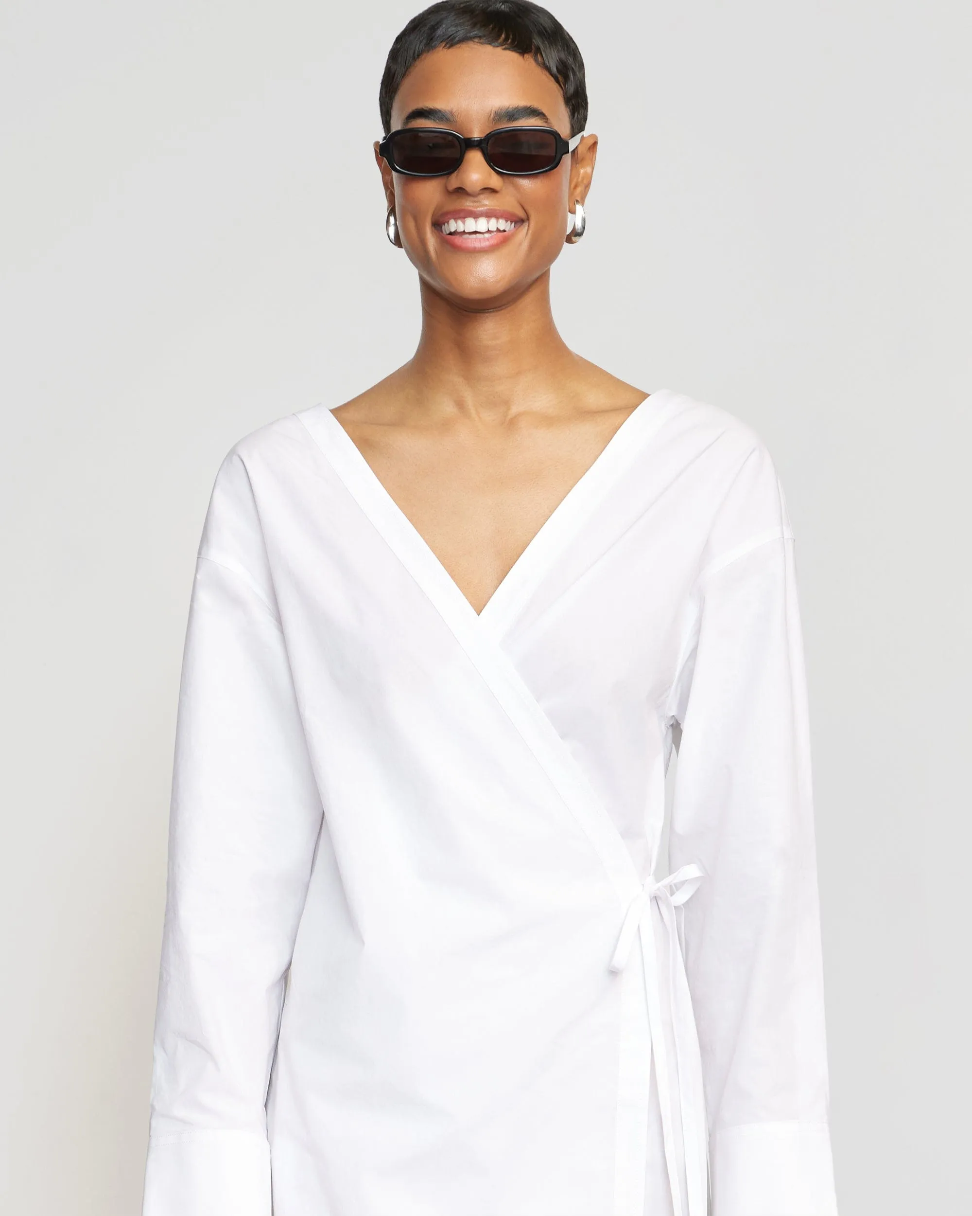 Ari V-Neck Wrap Dress