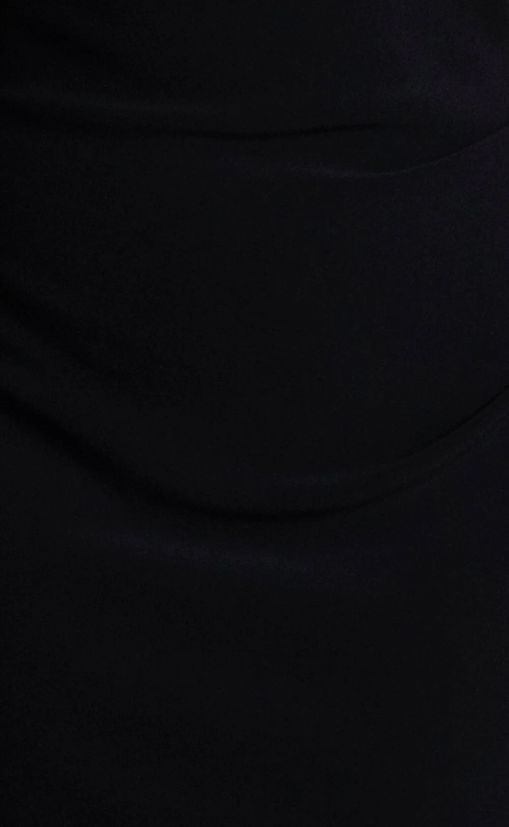 BE MINE ASYM DRESS - BLACK