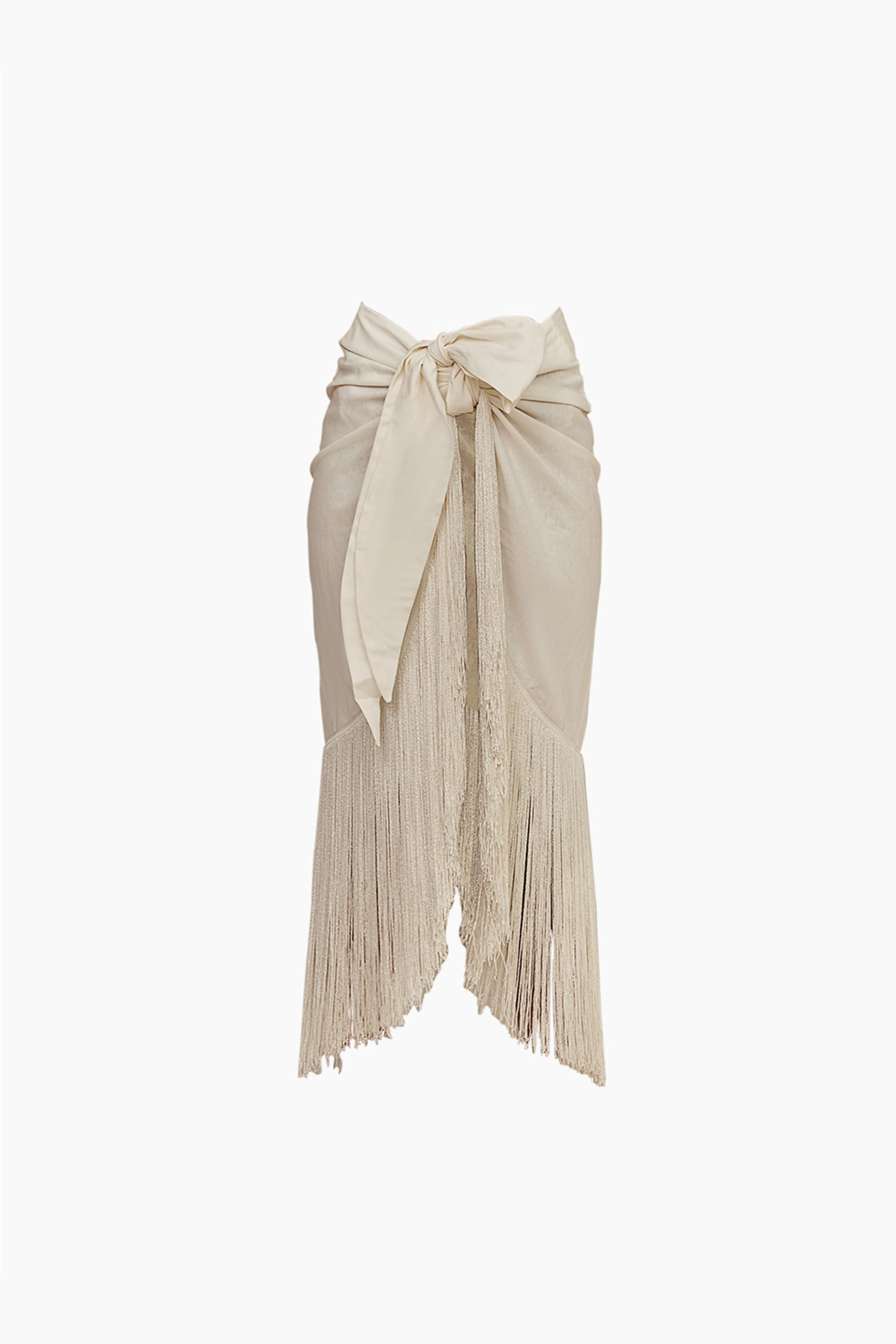 Beige Cover-up Skirt
