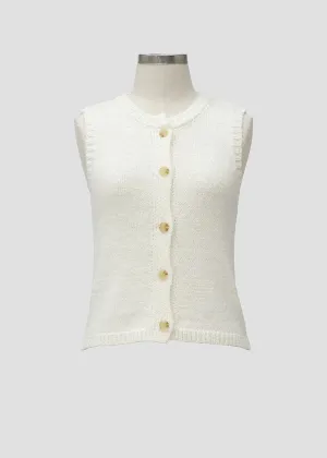 Camden Knit Tank - Ivory