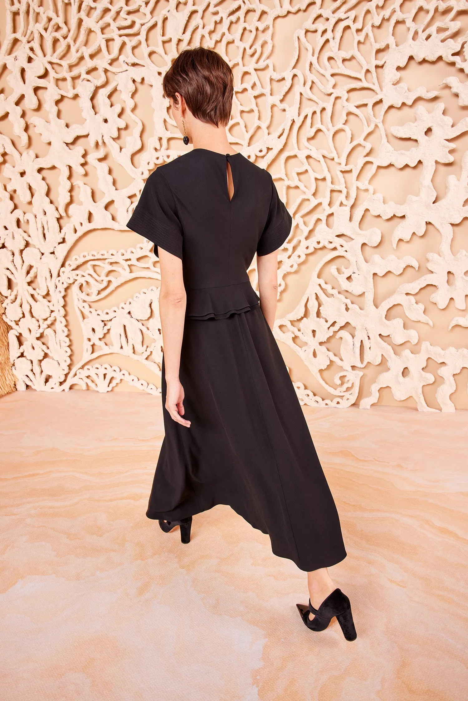 Cassia Dress - Noir