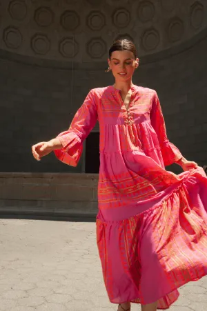 Catalina Long Dress Fuchsia