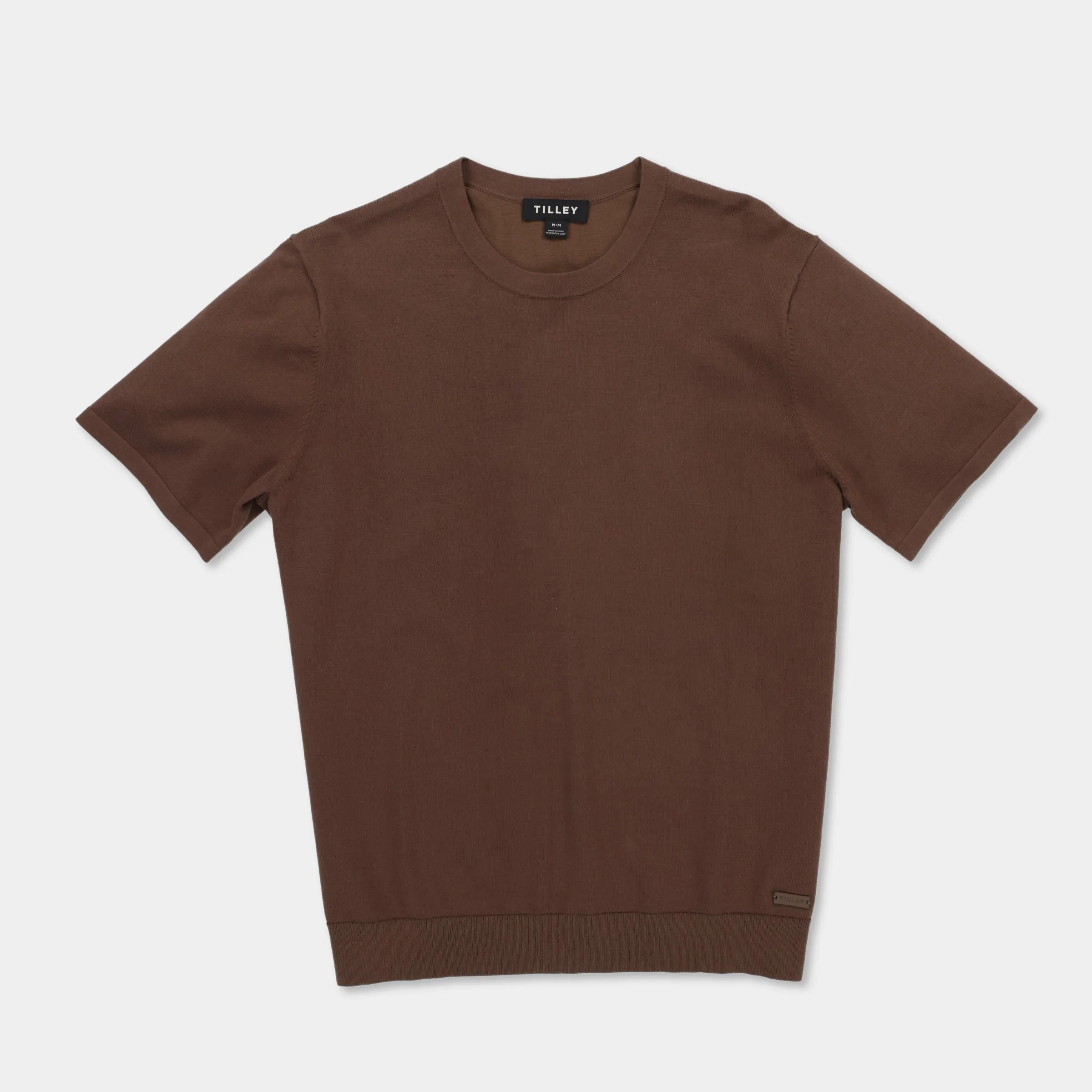 Cotton Nylon Knit Tee