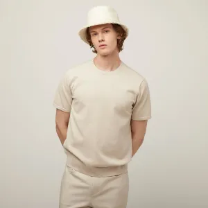 Cotton Nylon Knit Tee