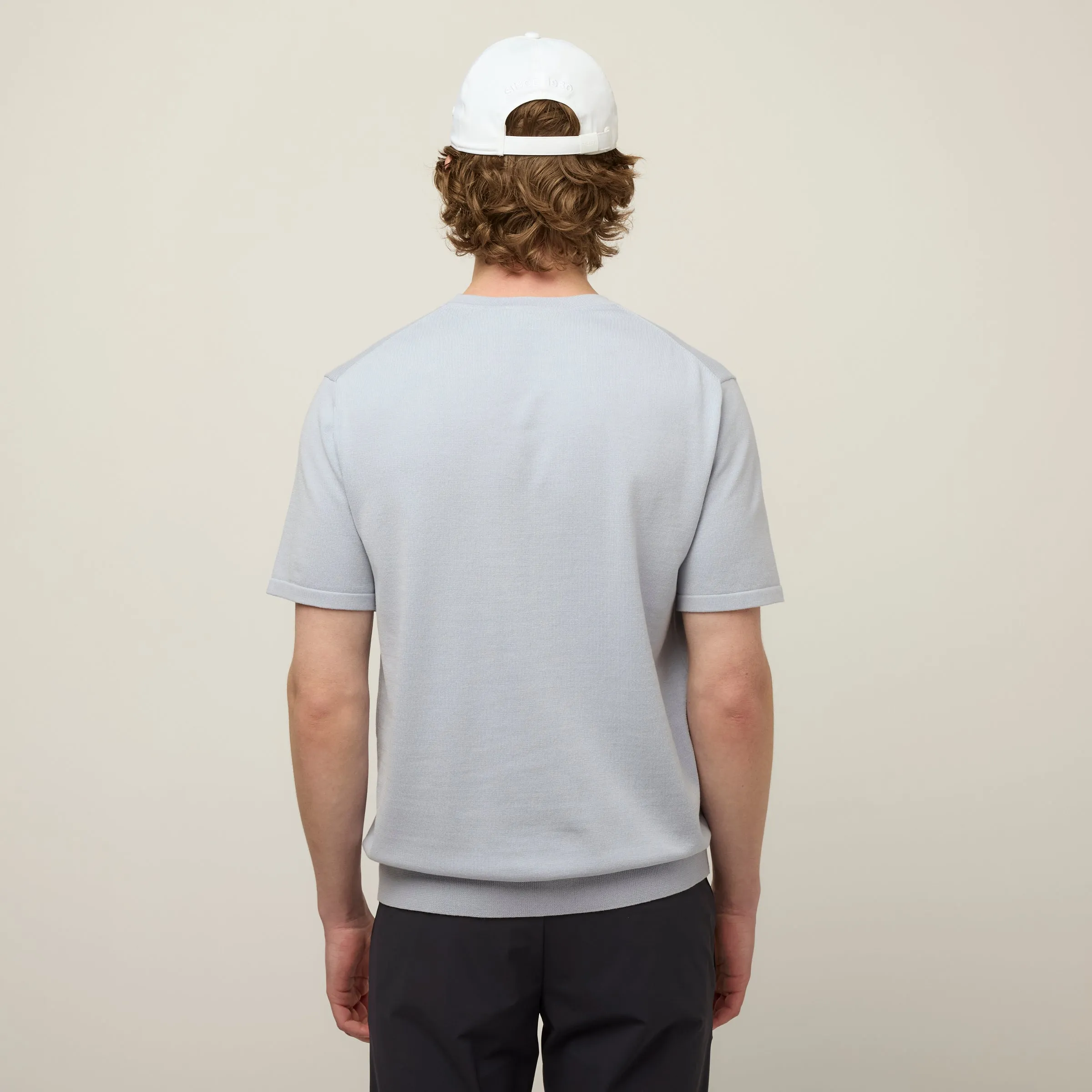 Cotton Nylon Knit Tee