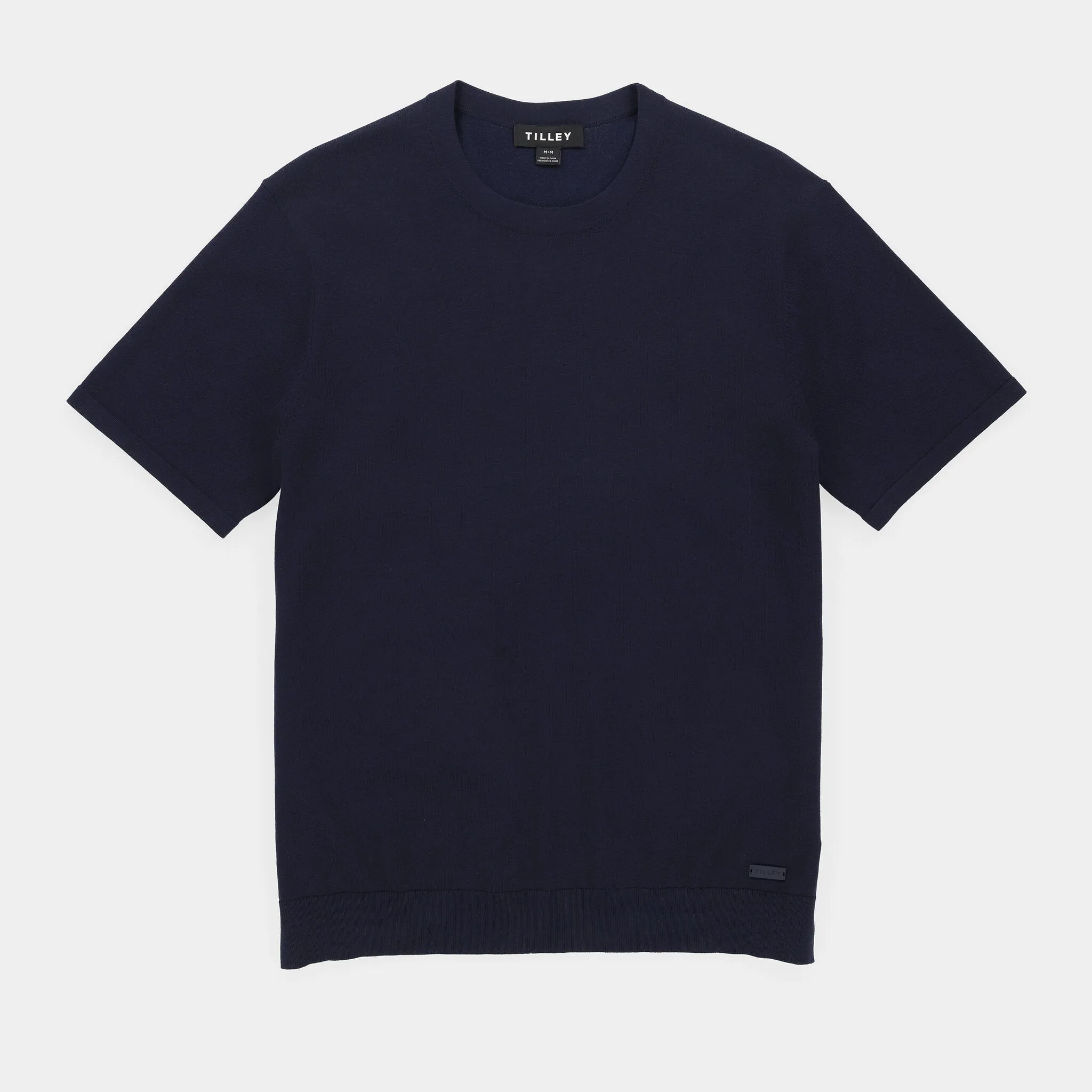 Cotton Nylon Knit Tee