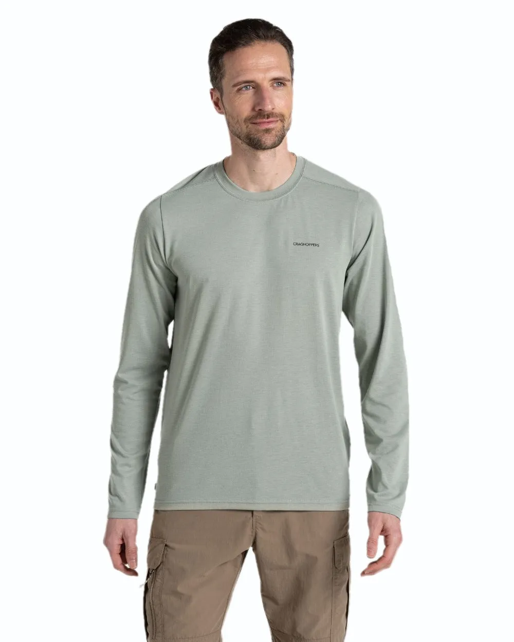 Craghoppers Mens Nosilife Abel Long Sleeved T-Shirt