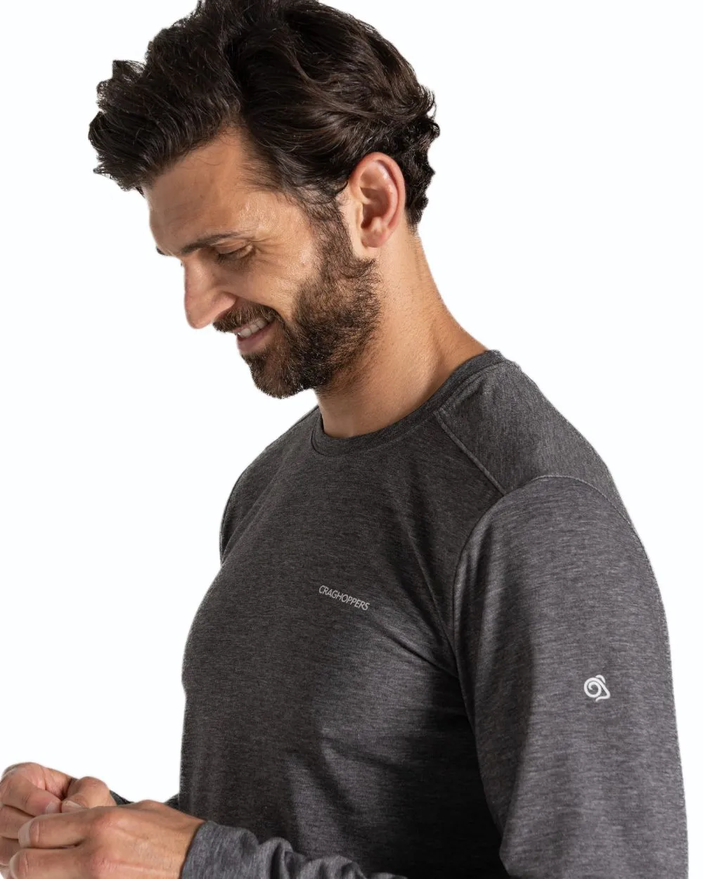 Craghoppers Mens Nosilife Abel Long Sleeved T-Shirt
