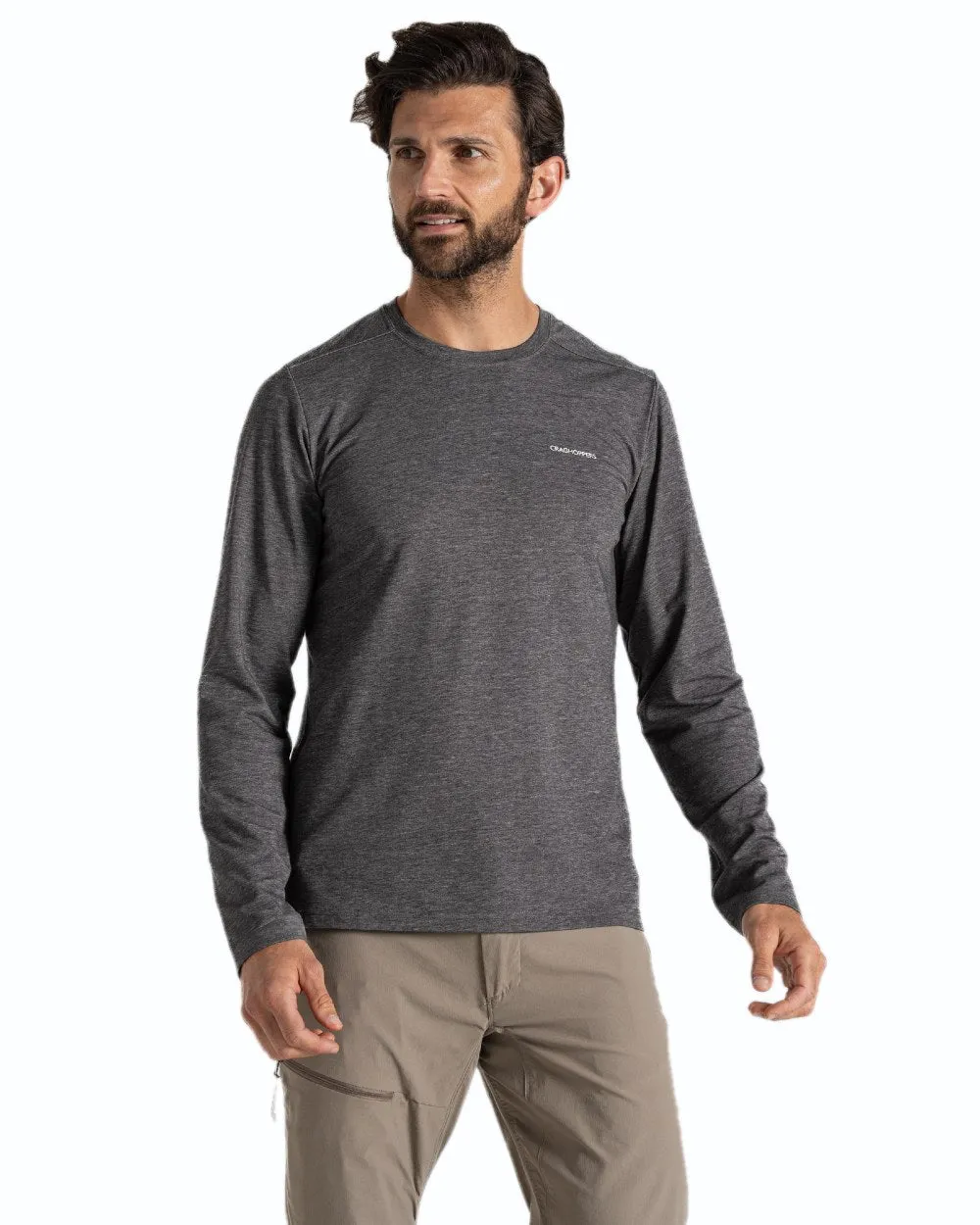 Craghoppers Mens Nosilife Abel Long Sleeved T-Shirt