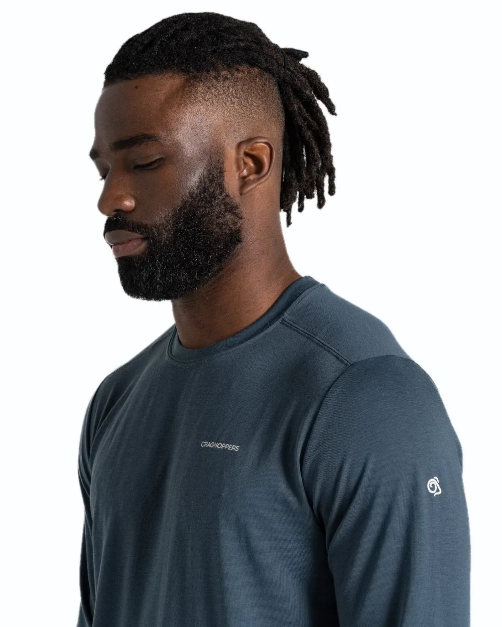Craghoppers Mens Nosilife Abel Long Sleeved T-Shirt