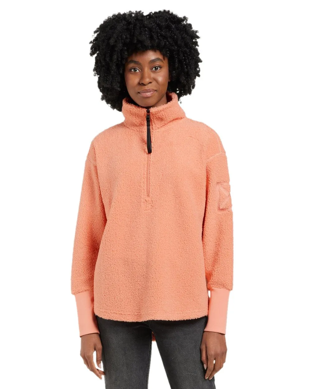 Didriksons Womens Monia Half Zip Sweater