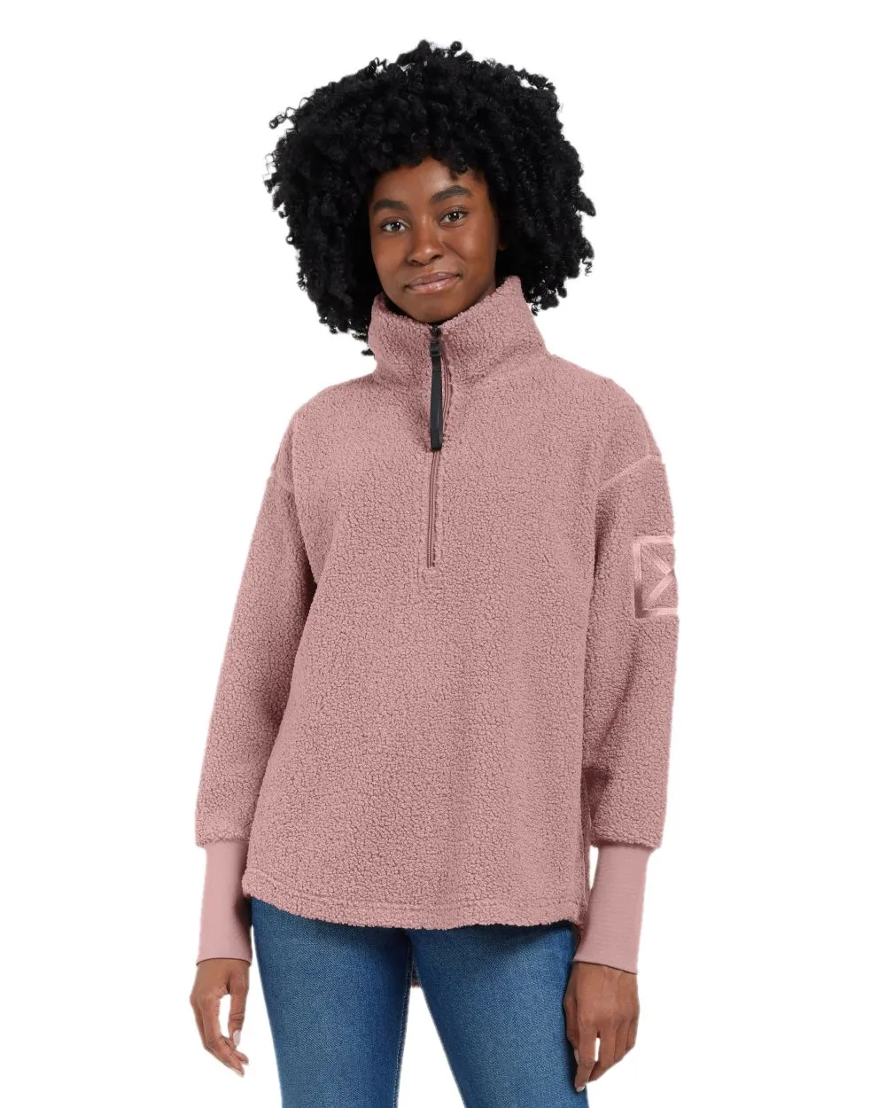 Didriksons Womens Monia Half Zip Sweater