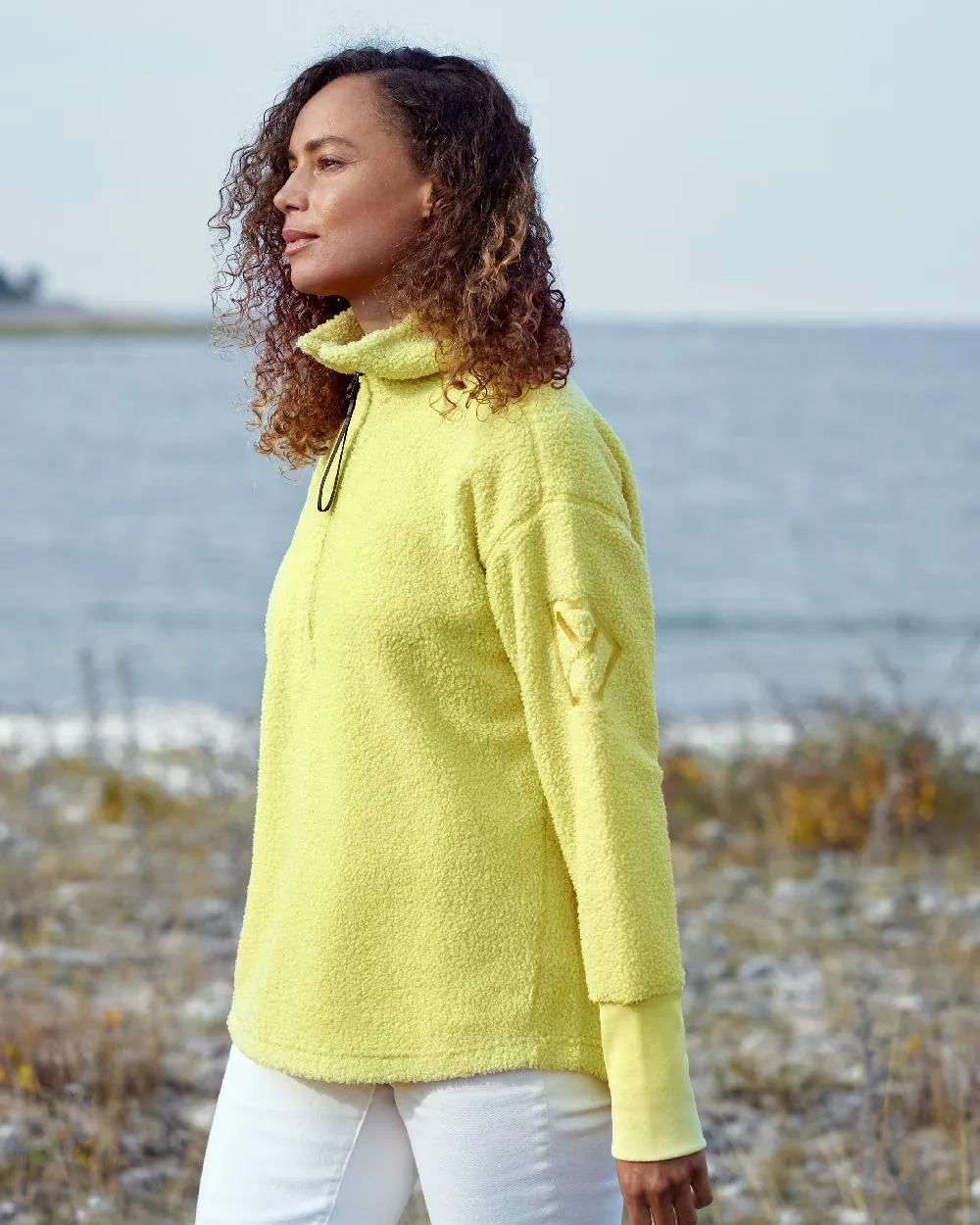 Didriksons Womens Monia Half Zip Sweater