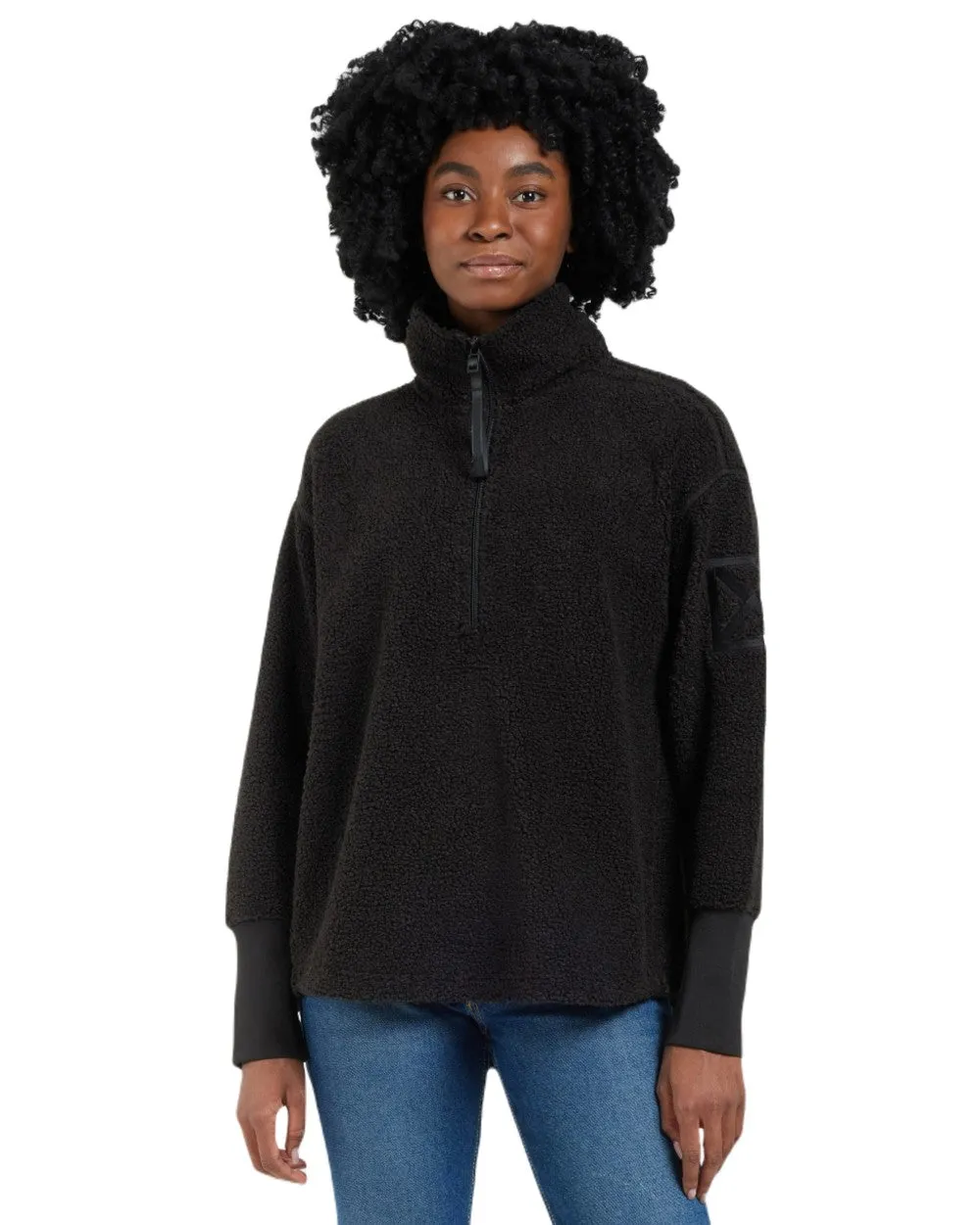 Didriksons Womens Monia Half Zip Sweater