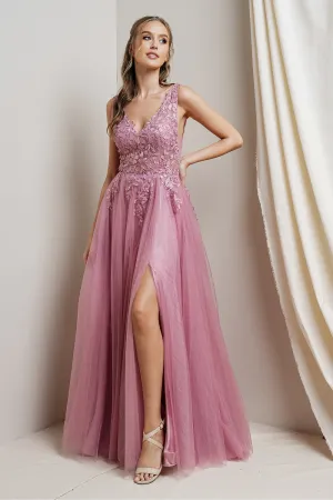 Donatella Dress in Rose
