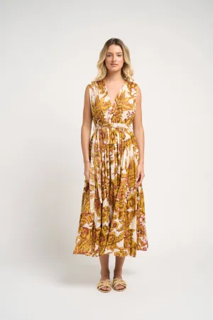 Emilia Dress Off Mustard
