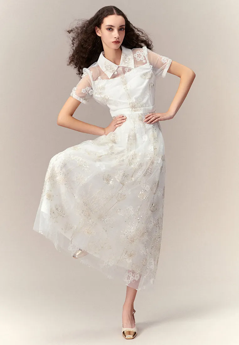 Fairytale Dandelion Mesh Dress