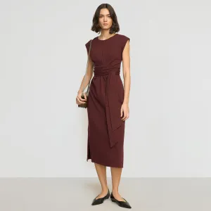 Fei Tie-Front Organic Cotton Dress