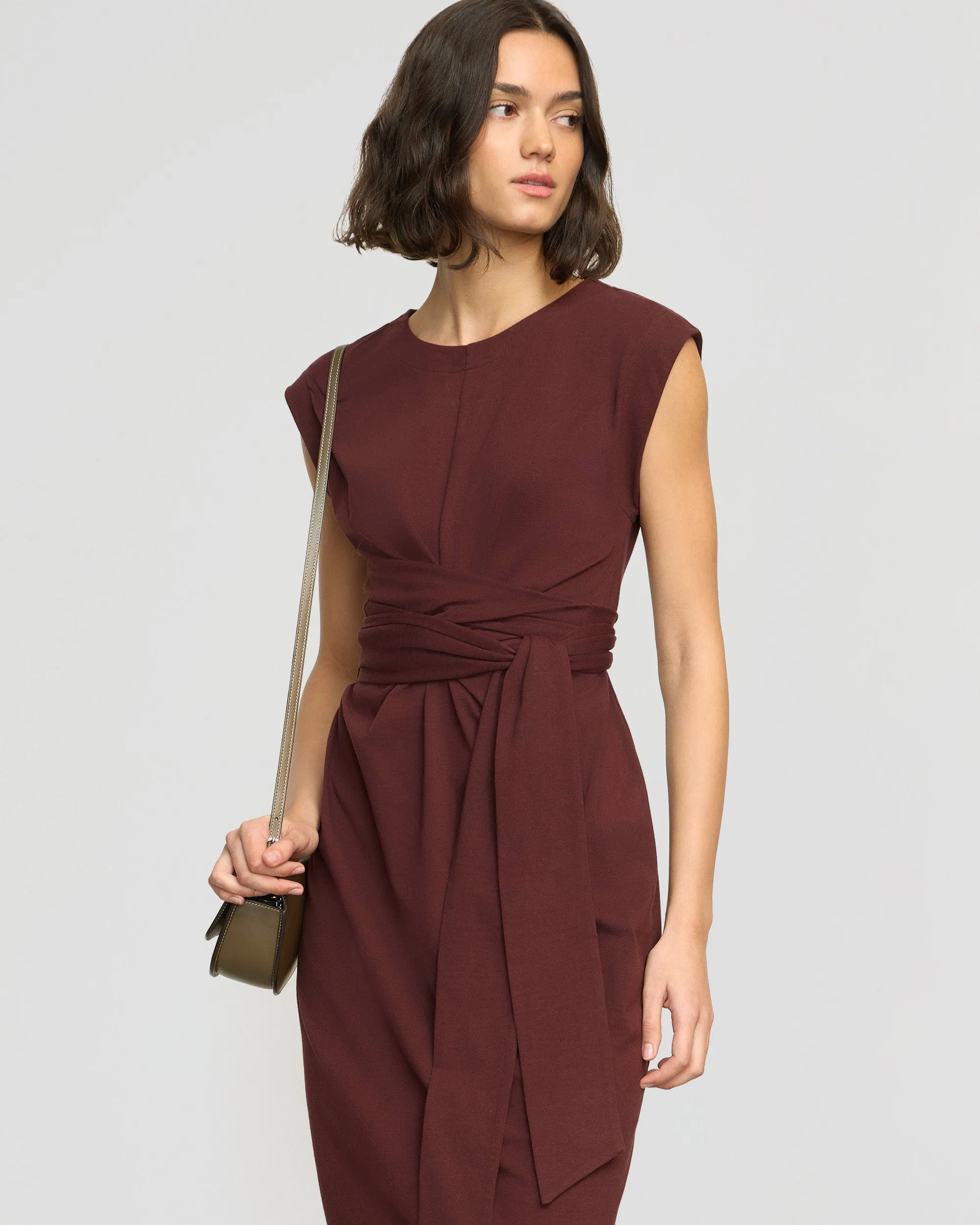 Fei Tie-Front Organic Cotton Dress