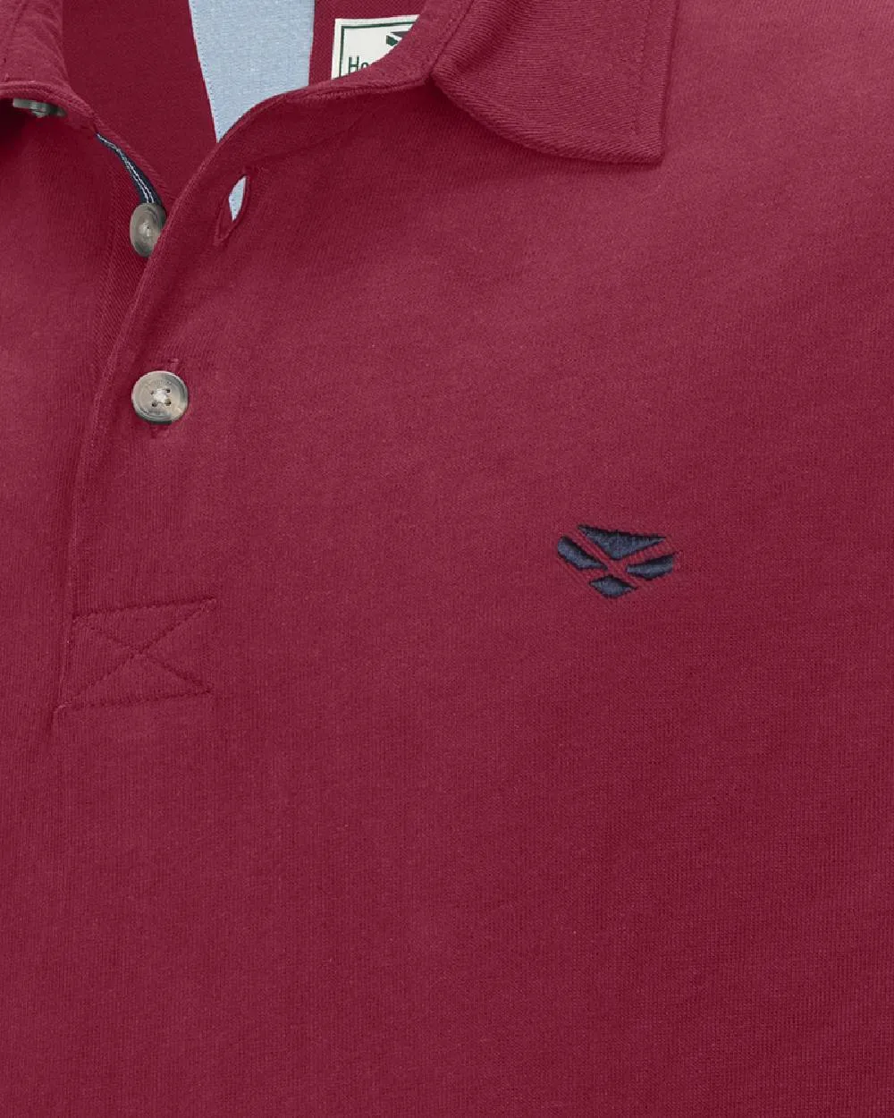 Hoggs of Fife Mens Moffat Long Sleeve Rugby Shirt