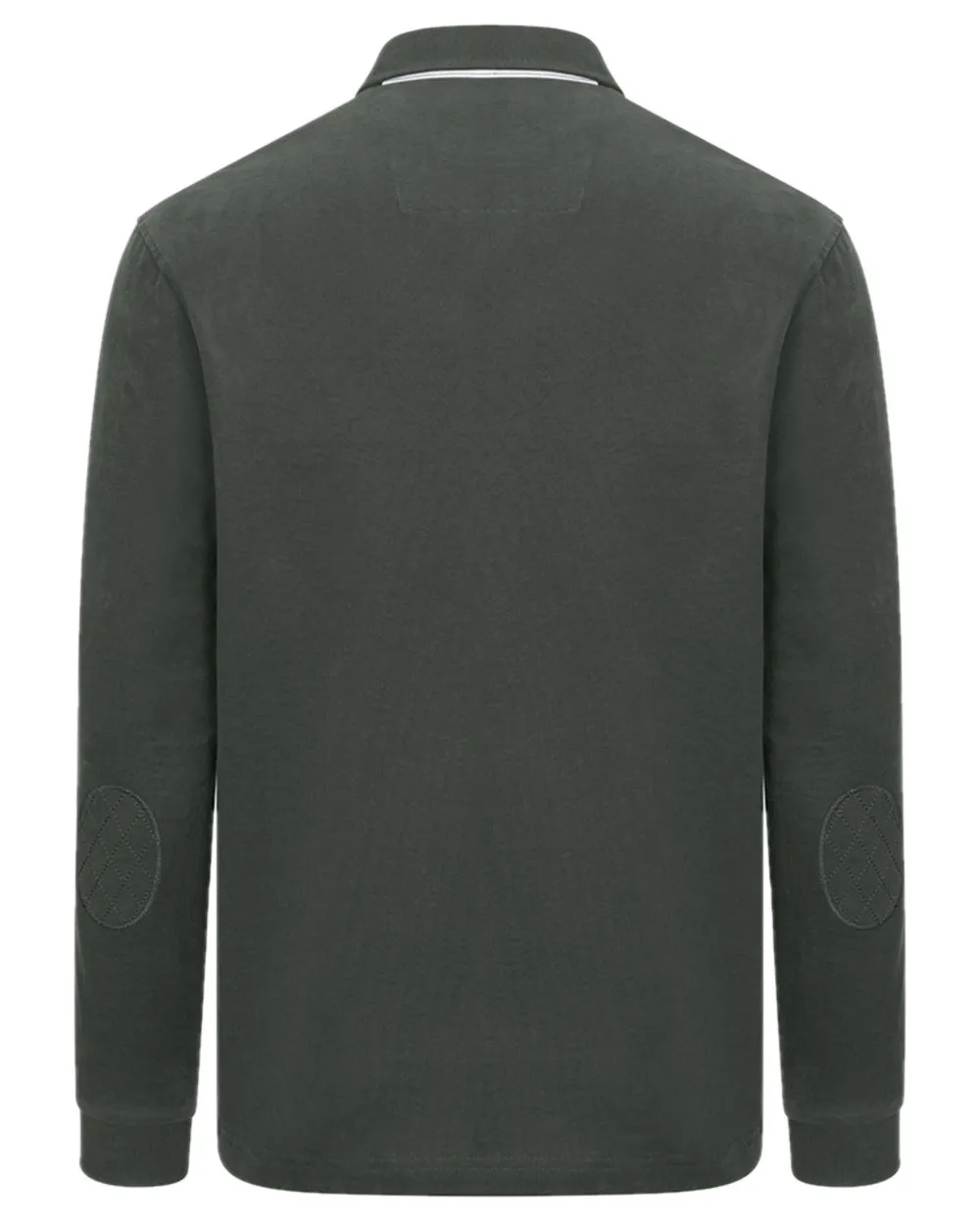 Hoggs of Fife Mens Moffat Long Sleeve Rugby Shirt