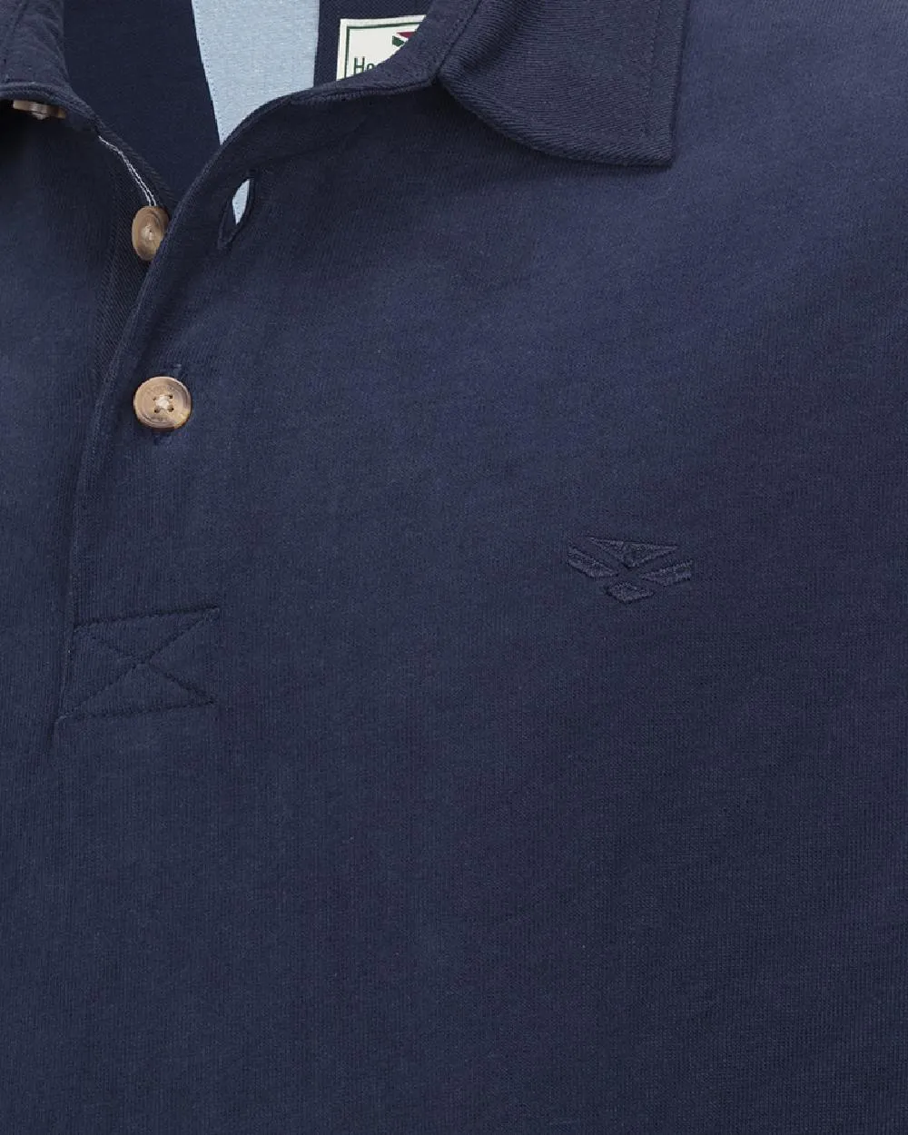 Hoggs of Fife Mens Moffat Long Sleeve Rugby Shirt