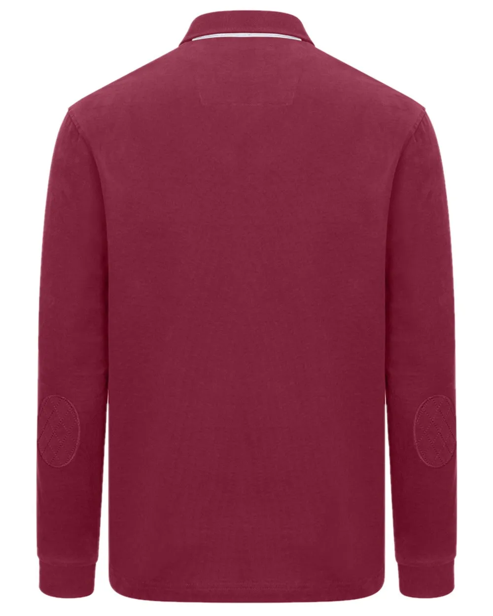 Hoggs of Fife Mens Moffat Long Sleeve Rugby Shirt