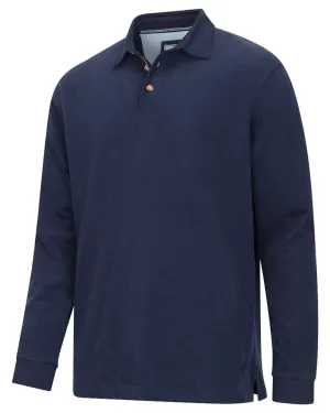 Hoggs of Fife Mens Moffat Long Sleeve Rugby Shirt