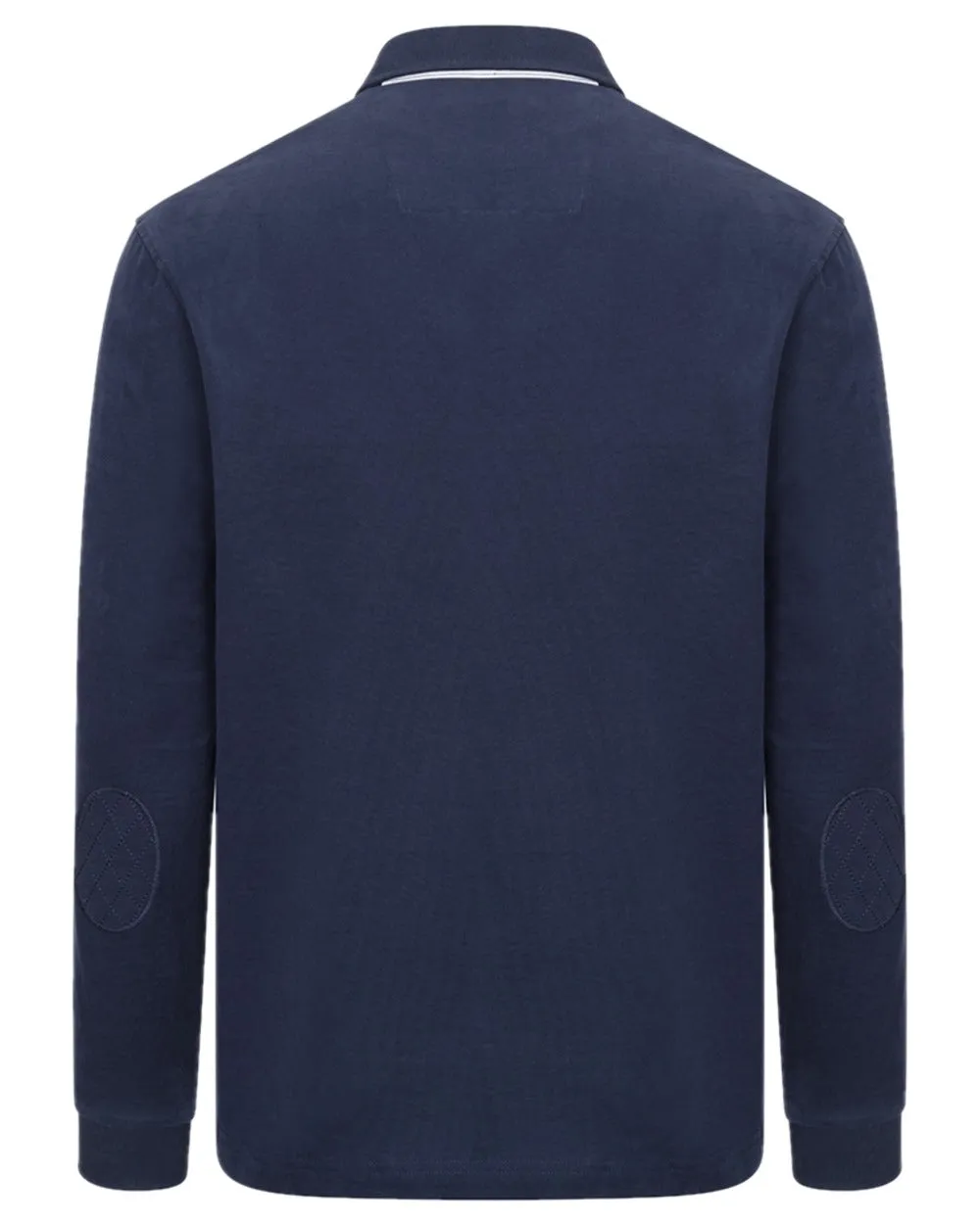 Hoggs of Fife Mens Moffat Long Sleeve Rugby Shirt
