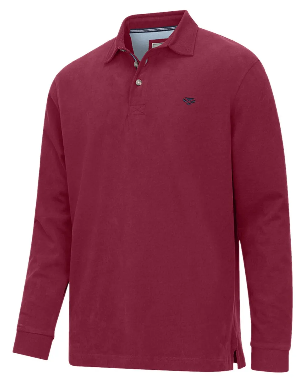 Hoggs of Fife Mens Moffat Long Sleeve Rugby Shirt