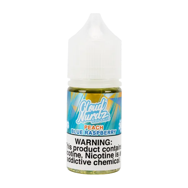 Iced Peach Blue Raspberry by Cloud Nurdz Salts