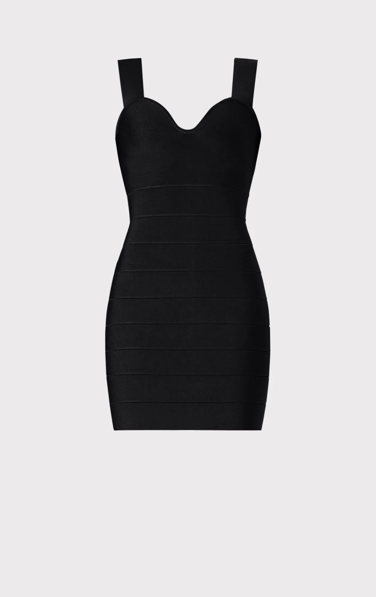 ICON STRAPPY SWEETHEART MINI DRESS