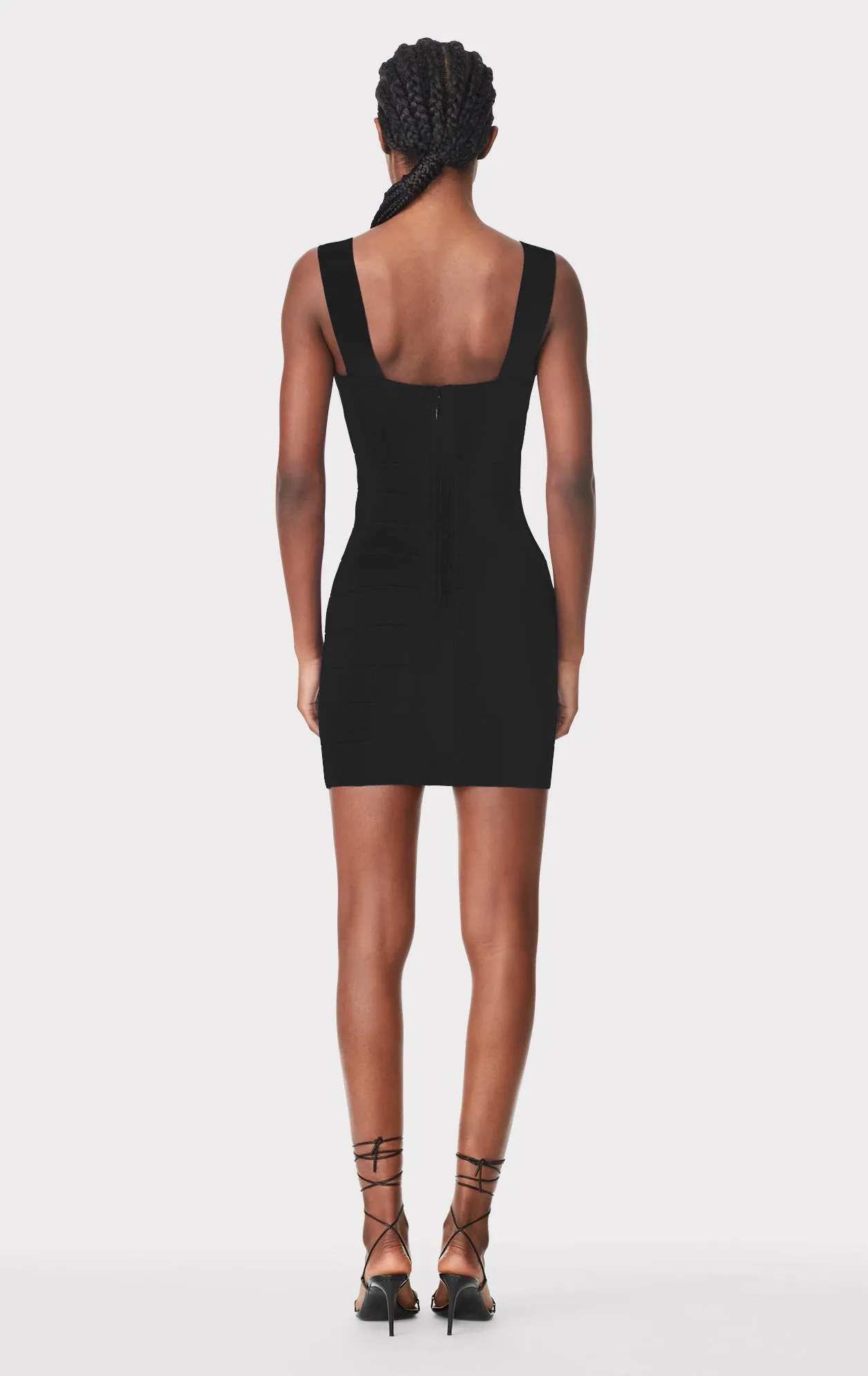 ICON STRAPPY SWEETHEART MINI DRESS