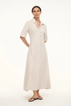 JOAN LINEN DRESS | NATURAL