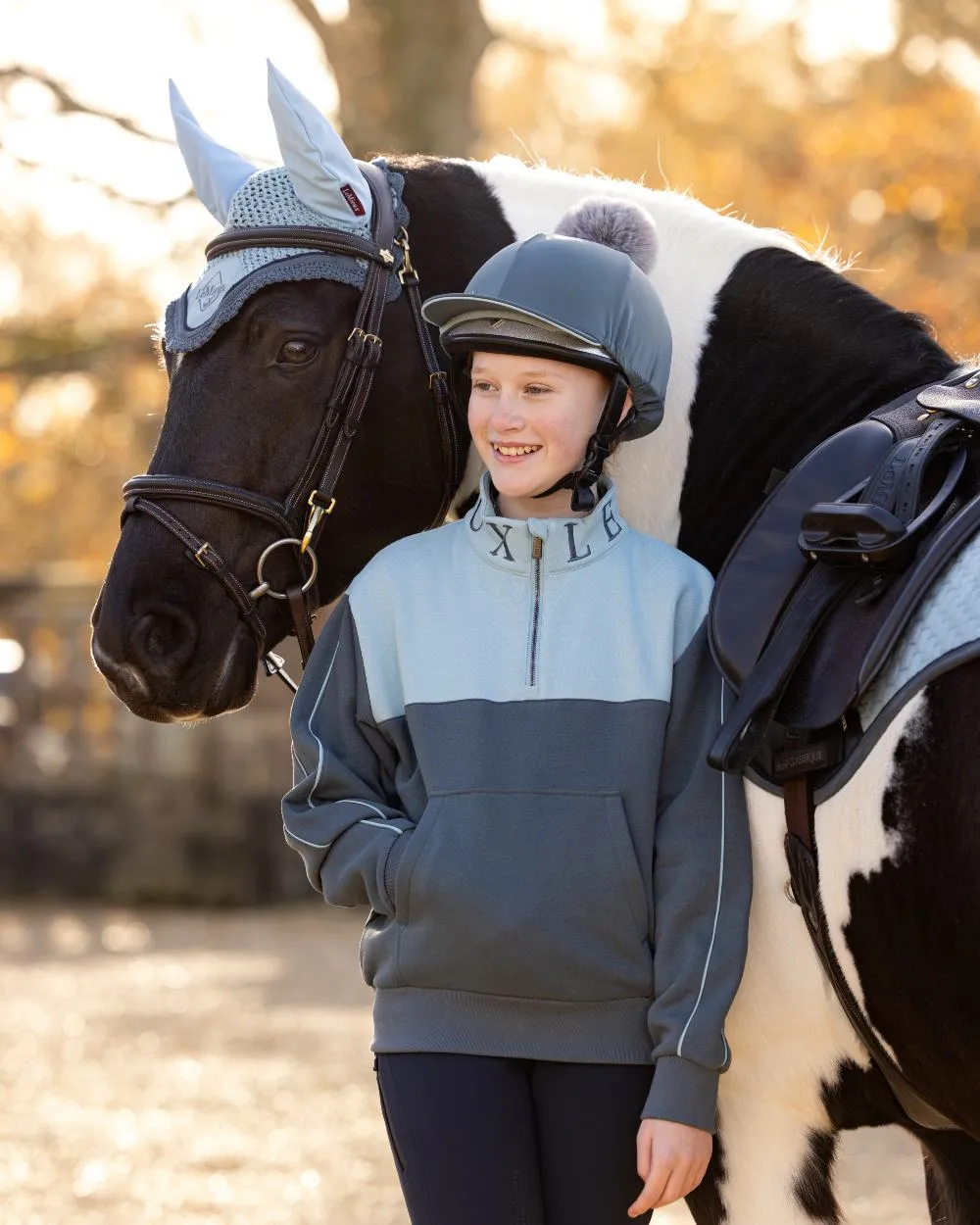 LeMieux Young Rider Kate Quarter Zip Sweater