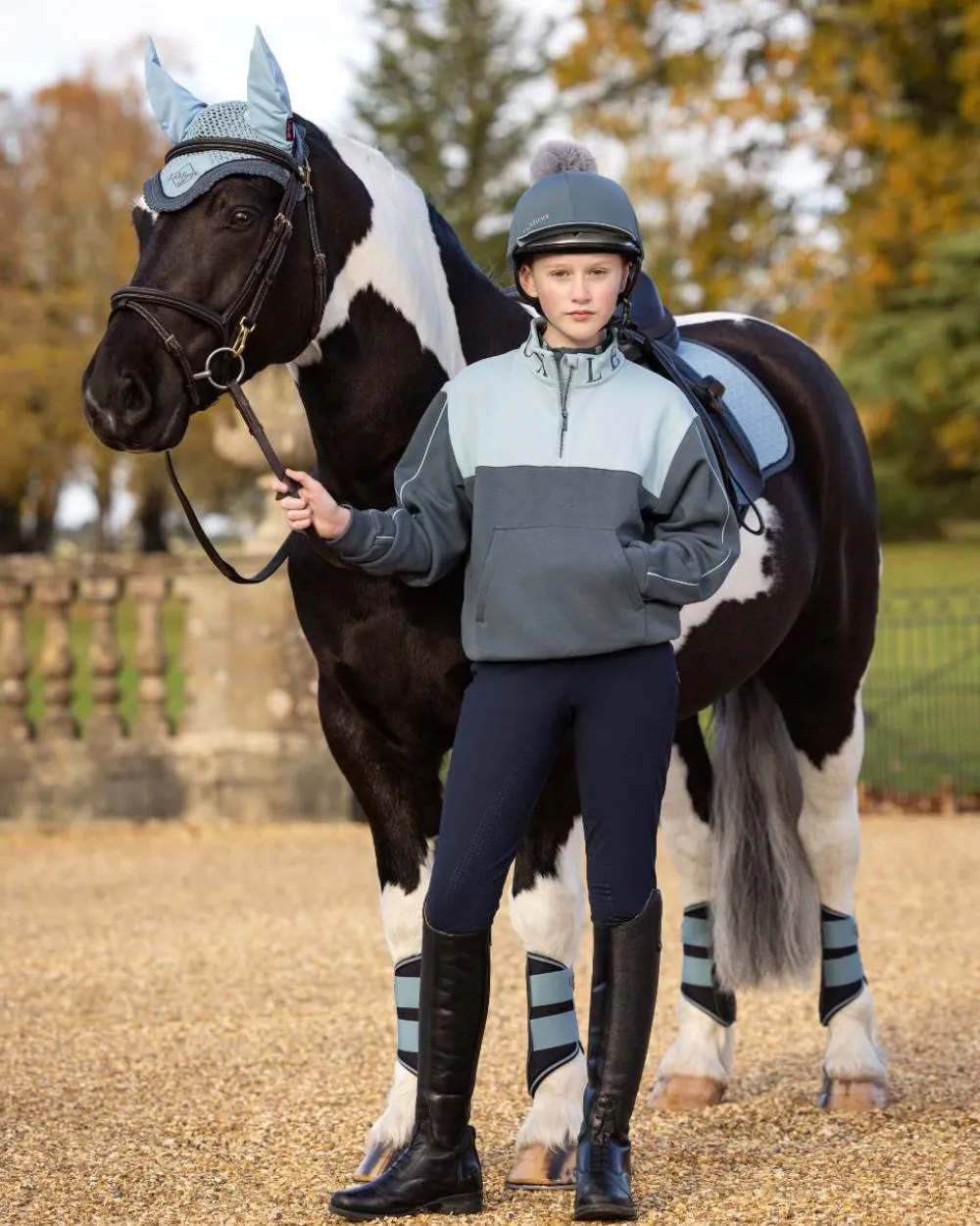 LeMieux Young Rider Kate Quarter Zip Sweater