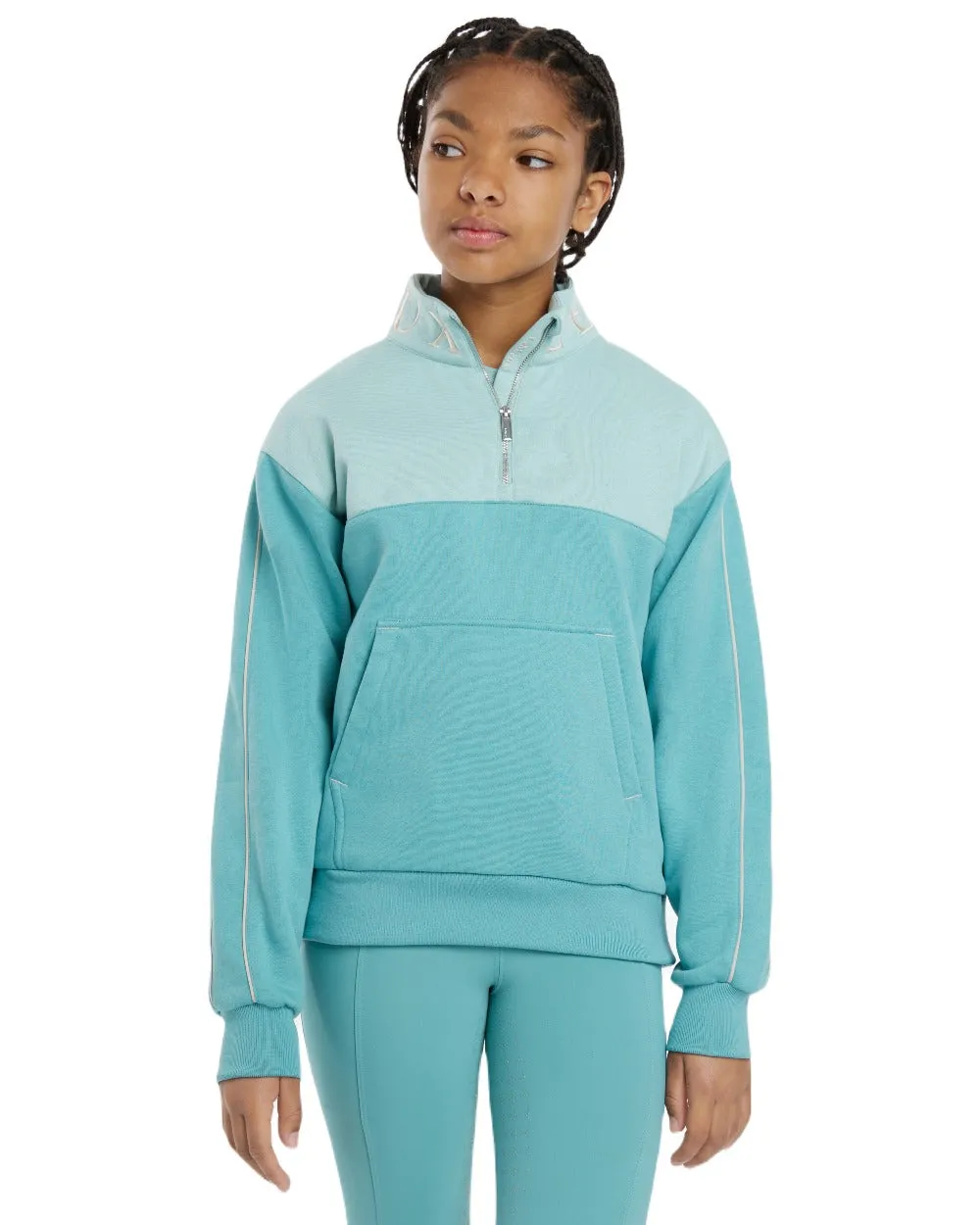 LeMieux Young Rider Kate Quarter Zip Sweater