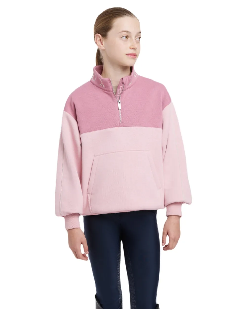 LeMieux Young Rider Kate Quarter Zip Sweater