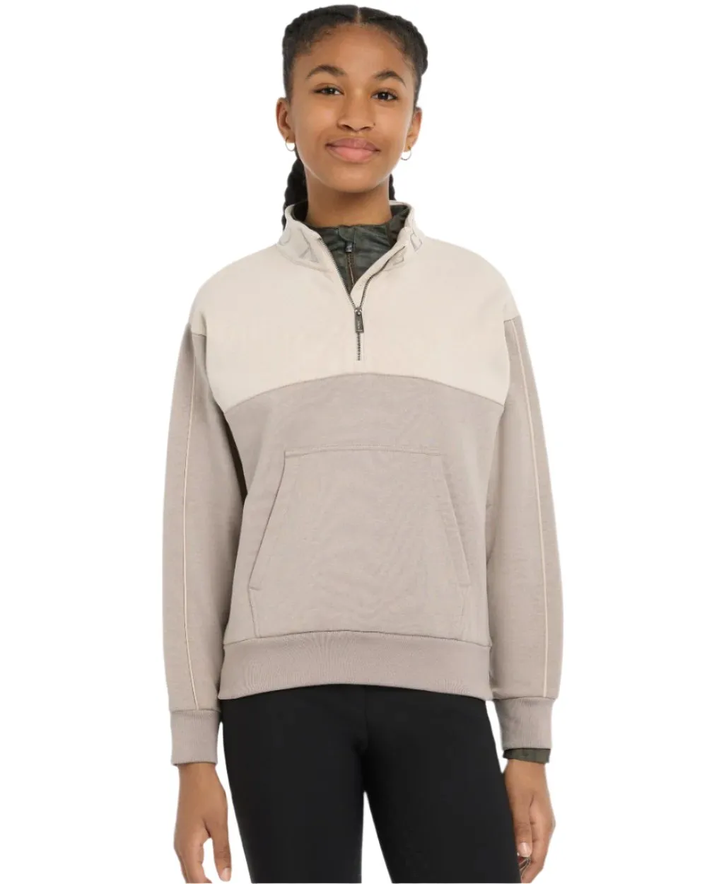 LeMieux Young Rider Kate Quarter Zip Sweater