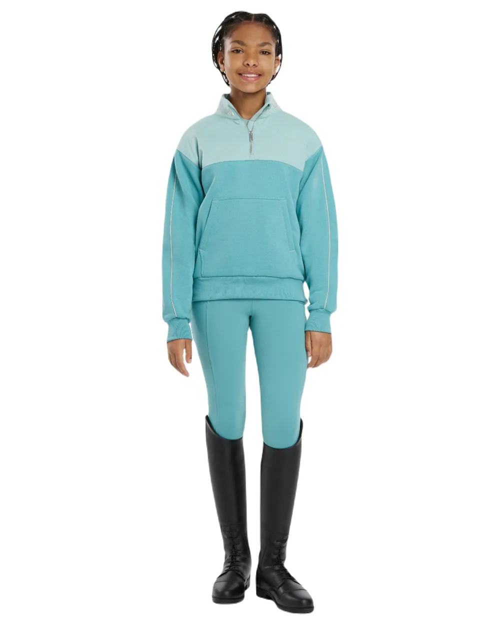 LeMieux Young Rider Kate Quarter Zip Sweater