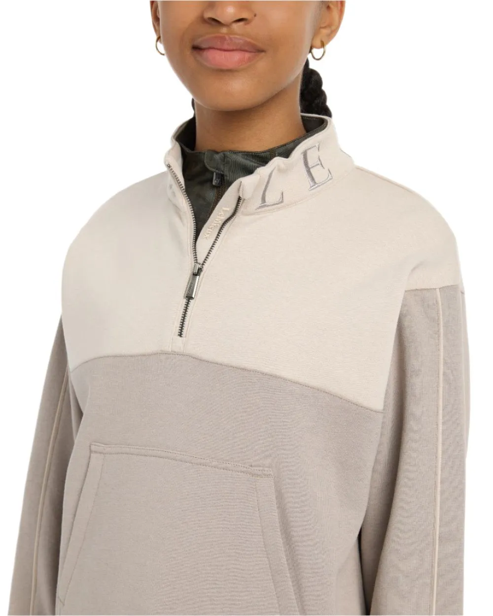LeMieux Young Rider Kate Quarter Zip Sweater