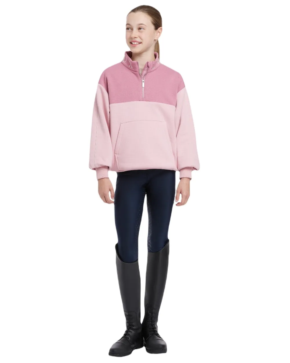 LeMieux Young Rider Kate Quarter Zip Sweater