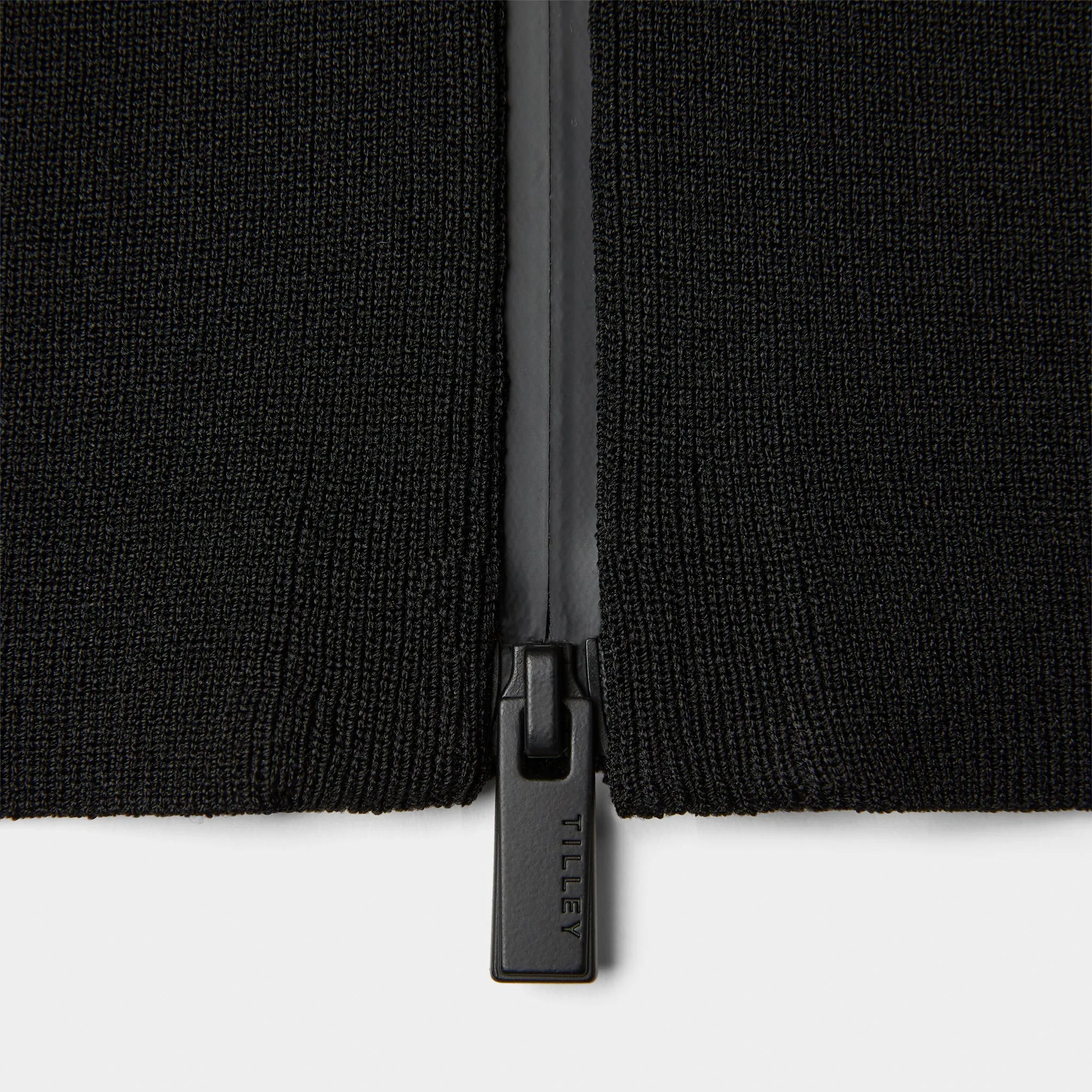 Long Sleeve Full Zip Stripe Sweater
