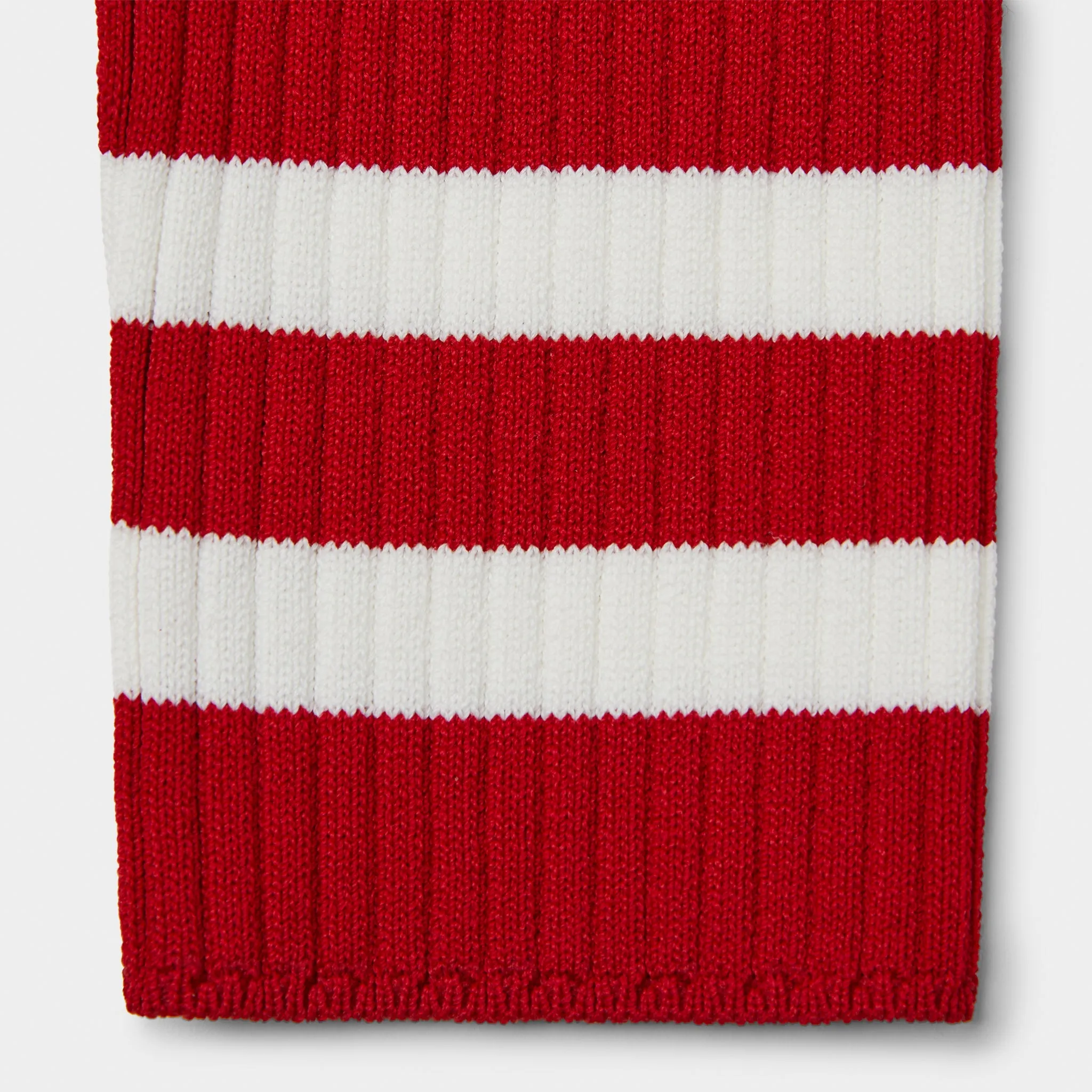 Long Sleeve Full Zip Stripe Sweater