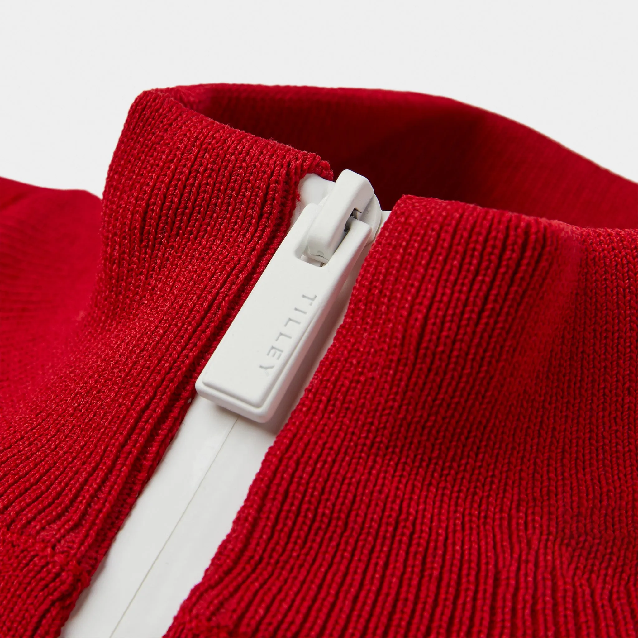 Long Sleeve Full Zip Stripe Sweater