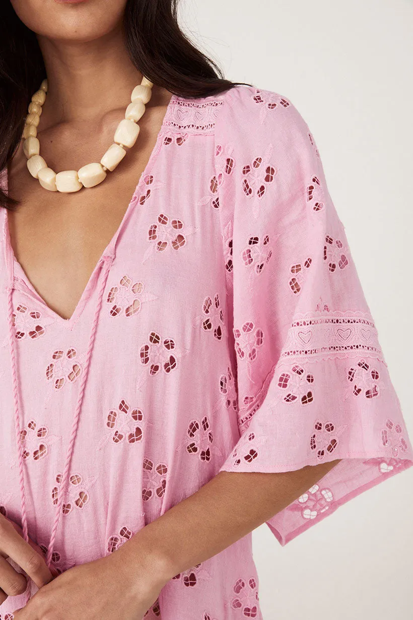 Love Note Broderie Gown