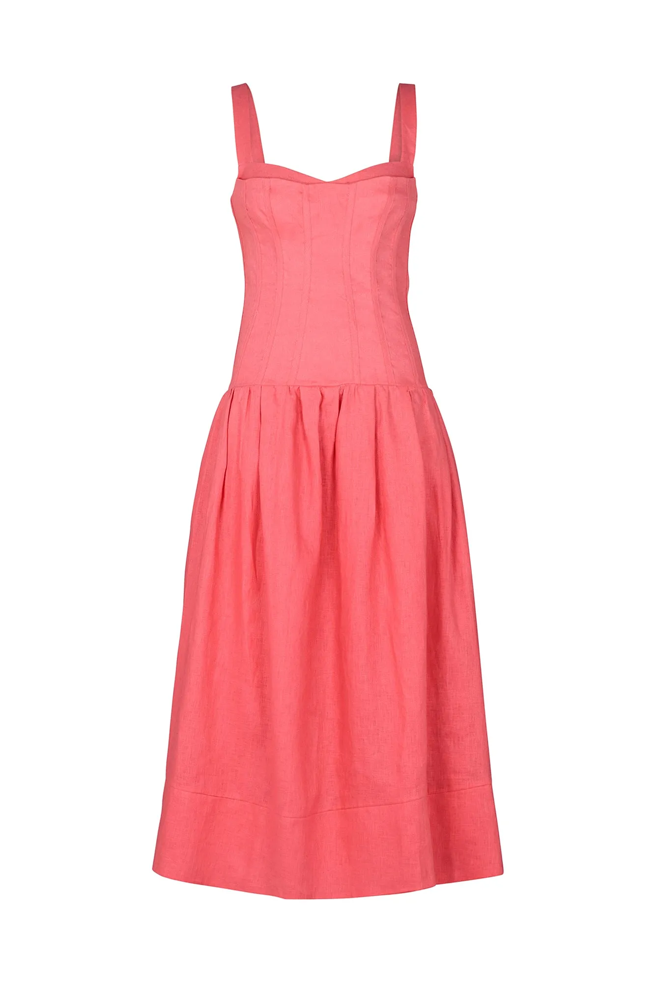 MAKENNA DRESS - PAPAYA